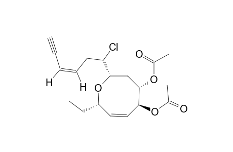 (3Z,6XI,9R,10R)-6-CHLOROLAUTHISA-3,11-DIENE-1-YNE-9,10-DIYL-DIACETATE