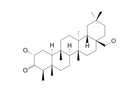 ENDODESMIADIOL;2-ALPHA,28-DIHYDROXY-FRIEDELAN-3-ONE