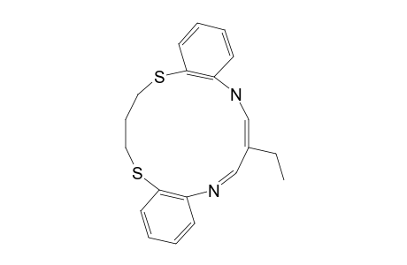 10-ETHYL-1,5-DITHIA-8,12-DIAZA-DIBENZO-[F,M]-CYCLOTETRADECA-6,8,10,13-TETRAEN