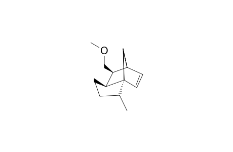 2-METHYL-EXO-6-METHOXYMETHYL-TRICYCLO-[5.2.1.0(1,5)]-DEC-8-ENE;MAJOR-EPIMER