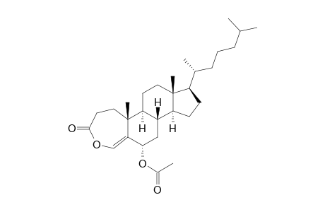 6.alpha.-Acetoxy-4-oxa-4a-homocholest-4a-en-3-one