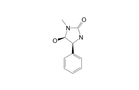 cis-3-Methyl-5-phenyl-4-hydroxy-2-imidazolidinone