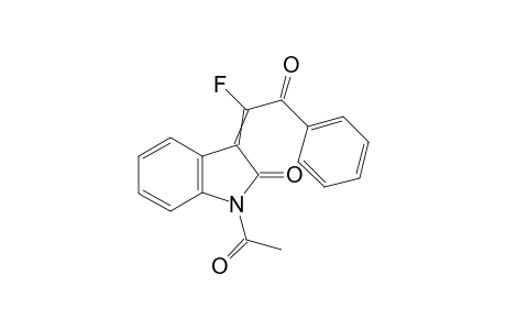 1-acetyl-3-(1-fluoro-2-oxo-2-phenyl-ethylidene)indolin-2-one