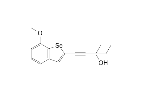 1-(7-Methoxybenzo[b]selenophen-2-yl)-3-methylpent-1-yn-3-ol