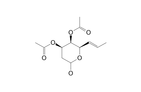 3,4-DI-O-ACETYL-2,6,7,8-TETRADEOXY-D-LYXO-OCT-6-TRANS-ENOPYRANOSE