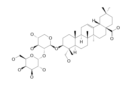 ATRIPLICOSAPONIN-A;3-O-[ALPHA-D-GLUCOPYRANOSYL-(1->2)-BETA-D-XYLOPYRANOSYL]-HEDERAGENIN