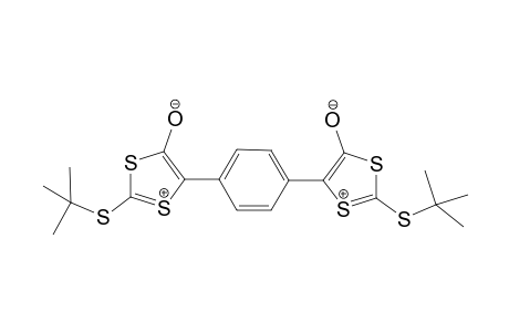 5,5'-(1,4-phenylene)-bis[2-(t-butylthio)-1,3-dithiolylium-4-olate