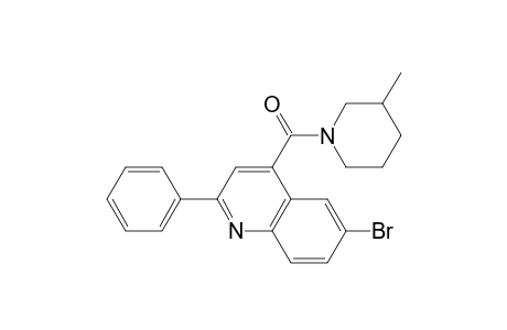 (6-Bromo-2-phenylquinolin-4-yl)-(3-methylpiperidin-1-yl)methanone