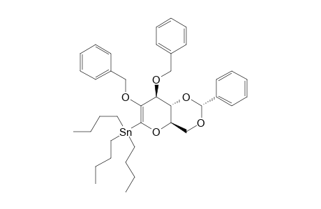 1,5-ANHYDRO-2,3-DI-O-BENZYL-4,6-O-BENZYLIDENE-1-(TRIBUTYLSTANNYL)-D-ARABINO-HEX-1-ENITOL