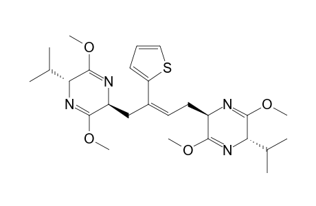 (Z)-1,4-bis[(2'S,5'R)-2',5'-Dihydro-3',6'-dimethoxy-2'-isopropyl-5'-pyrazinyl)-2-(2''-thienyl)-2-butene