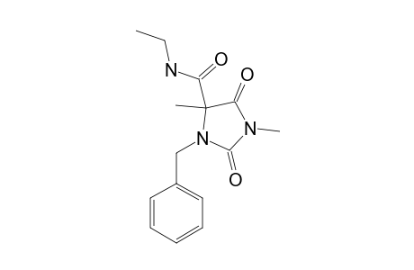 1-BENZYL-3,5-DIMETHYL-5-ETHYLCARBAMOYLHYDANTOIN