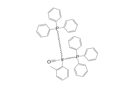 TRANS-CARBONYL-(ORTHO-TOLYL)-BIS-(TRIPHENYLPHOSPHINE)-RHODIUM-(I)