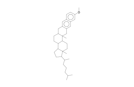 Cholest-2-eno[2,3-b]naphthalene, 7'-methoxy-