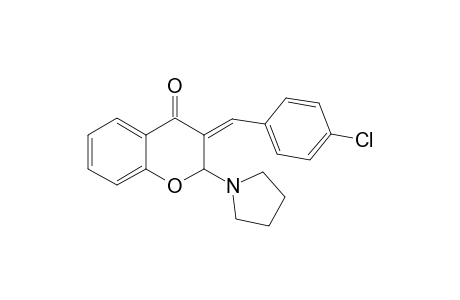 3-(4-CHLOROBENZYLIDENE)-2-(1-PIPERIDYL)-2,3-DIHYDRO-CHROMAN-4-ONE