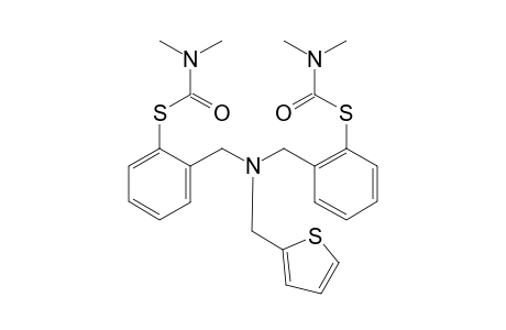 S-[2-[[[2-(dimethylcarbamoylsulfanyl)phenyl]methyl-(2-thienylmethyl)amino]methyl]phenyl] N,N-dimethylcarbamothioate