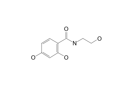 2,4-Dihydroxy-N-(2-hydroxyethyl)benzamide