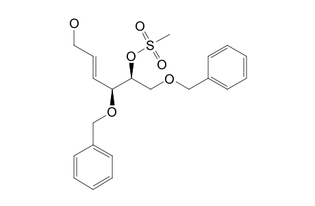 (E)-4,6-DI-O-BENZYL-2,3-DIDEOXY-5-O-(METHYLSULFONYL)-D-THREO-HEX-2-ENITOL