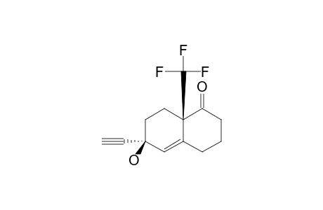 6-ALPHA-ETHYNYL-3,4,6,7,8,8A-BETA-HEXAHYDRO-8A-(TRIFLUOROMETHYL)-NAPHTHALENE-6-BETA-OL