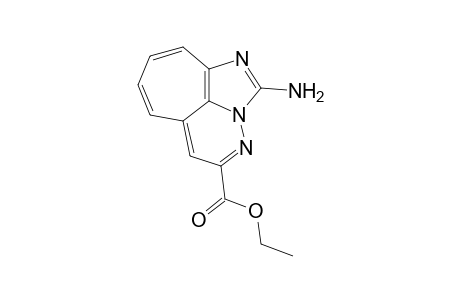 Ethyl 2-amino-1,2a,3-triazabenz[cd]azulen-4-carboxylate