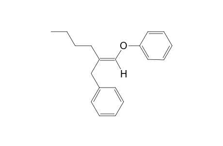 (E)-((2-benzylhex-1-en-1-yl)oxy)benzene