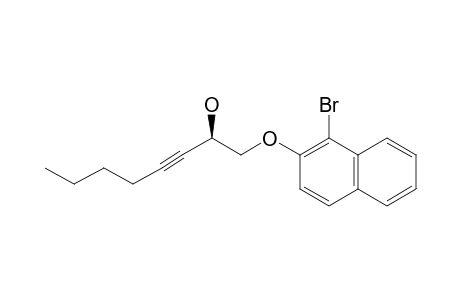 1-(1-BROMONAPHTH-2-YLOXY)-OCT-3-YN-2-OL