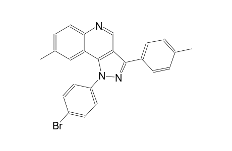 1-(4-bromophenyl)-8-methyl-3-(4-methylphenyl)-1H-pyrazolo[4,3-c]quinoline