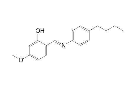 2-[N-(p-butylphenyl)formimidoyl]-5-methoxyphenol