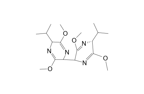 (6S)-3,10-Diisopropyl-2,5,9,12-tetramethoxy-1,4,8,11-tetraaza-dispiro[5.0.5]dodeca-1,4,8,11-tetraene