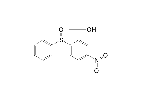 Benzenemethanol, .alpha.,.alpha.-dimethyl-2-[(4-nitrophenyl)sulfinyl]-