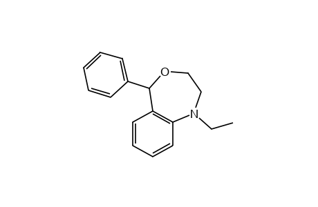 4,1-BENZOXAZEPINE, 1-ETHYL-5-PHENYL- 1,2,3,5-TETRAHYDRO-,