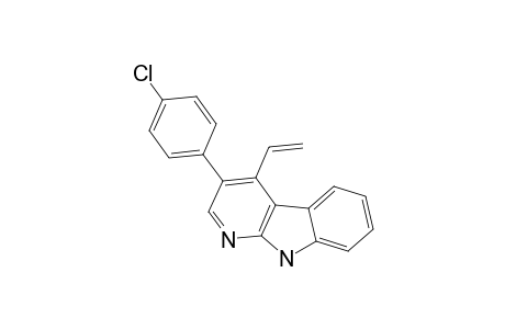 3-(4-CHLOROPHENYL)-4-VINYL-PYRIDO-[2,3-B]-INDOL;3-(4-CHLOROPHENYL)-4-VINYL-ALPHA-CARBOLINE