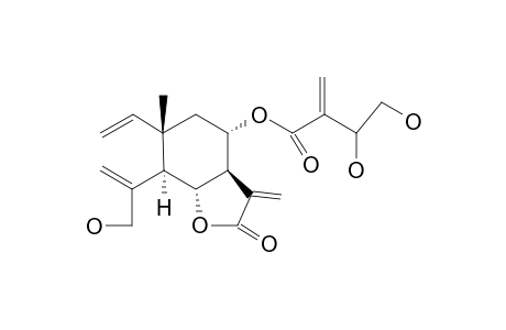 MELITENSIN,DEHYDRO,8-O-(2'-(1",2"-DIHYDROXYETHYL)-ACRYLOYL)