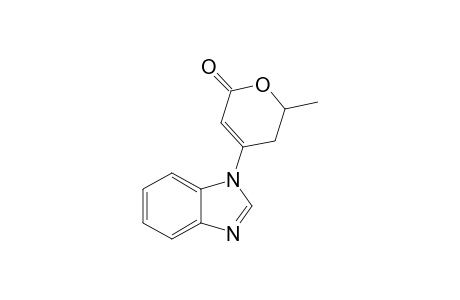 4-(1H-BENZO-[D]-IMIDAZOL-1-YL)-6-METHYL-5,6-DIHYDRO-2H-2-PYRANONE