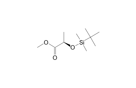 METHYL-(R)-2-(TERT.-BUTYLDIMETHYLSILOXY)-PROPANOATE