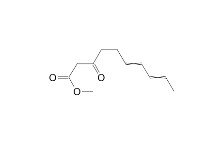 Methyl 3-oxo-6,8-decadienoate