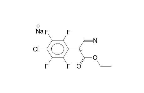 ETHYL (4-CHLOROTETRAFLUOROPHENYL)CYANOACETATE, SODIUM SALT