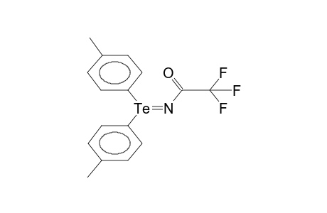 DI(PARA-METHYLPHENYL)-N-TRIFLUOROACETYLTELLUROIMIDE