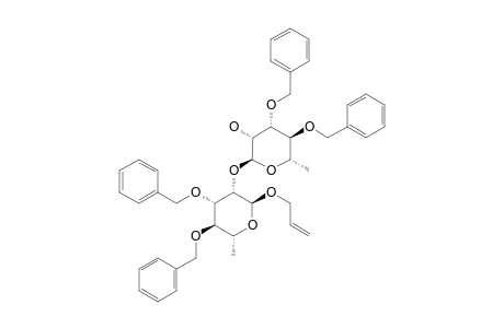 ALLYL-(3,4-DI-O-BENZYL-ALPHA-L-RHAMNOPYRANOSYL)-(1->2)-3,4-DI-O-BENZYL-ALPHA-L-RHAMNOPYRANOSIDE