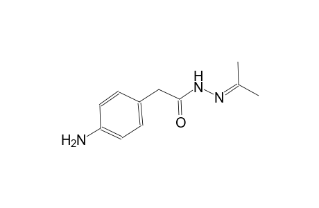 benzeneacetic acid, 4-amino-, 2-(1-methylethylidene)hydrazide