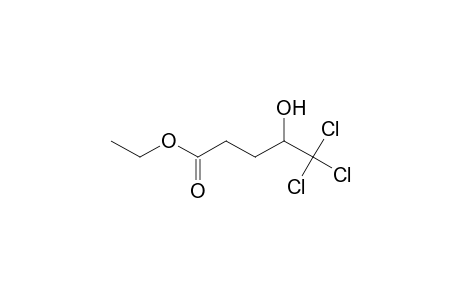 Ethyl(4-hydroxy-5,5 5-trichloro)pentanoate