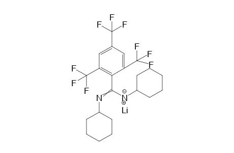 Lithium-N,N'-dicyclohexyl-2,4,6-tris(trifluoromethyl)benzamidinate