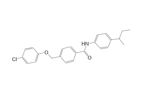 N-(4-sec-butylphenyl)-4-[(4-chlorophenoxy)methyl]benzamide