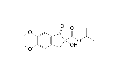 (+)-Isopropyl 2-hydroxy-5,6-dimethoxy-1-oxo-2,3-dihydro-1H-indene-2-carboxylate