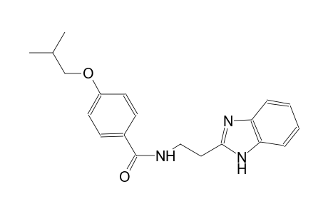 benzamide, N-[2-(1H-benzimidazol-2-yl)ethyl]-4-(2-methylpropoxy)-