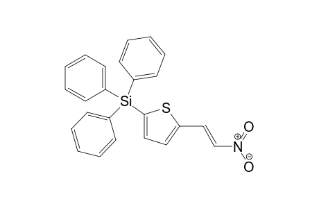 1-(5-Triphenylsilyl-2-thienyl)nitroethene