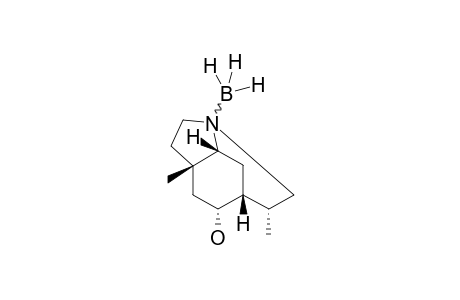 (1RS,2-ALPHA,7RS,8RS,10RS)-2,7-DIMETHYL-4-AZATRICYCLO-[5.2.2.0(4,8)]-UNDECAN-10-OL-BORANE