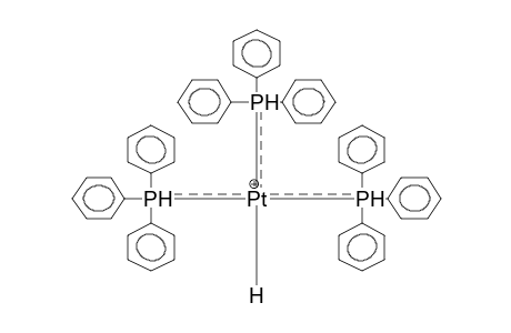 TRIS(TRIPHENYLPHOSPHINE)HYDRIDOPLATINA CATION