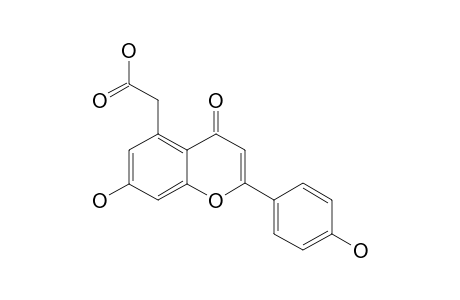 [7-HYDROXY-2-(4-HYDROXY-PHENYL)-4-OXO-4-H-CHROMEN-5-YL]-ACETIC-ACID