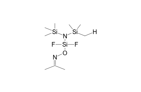 O-[DI(TRIMETHYLSILYL)AMINODIFLUOROSILYL]ACETONE OXIME