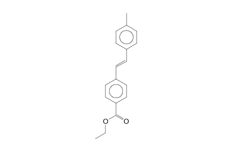 Ethyl 4-[2-(4-methylphenyl)ethenyl]benzoate